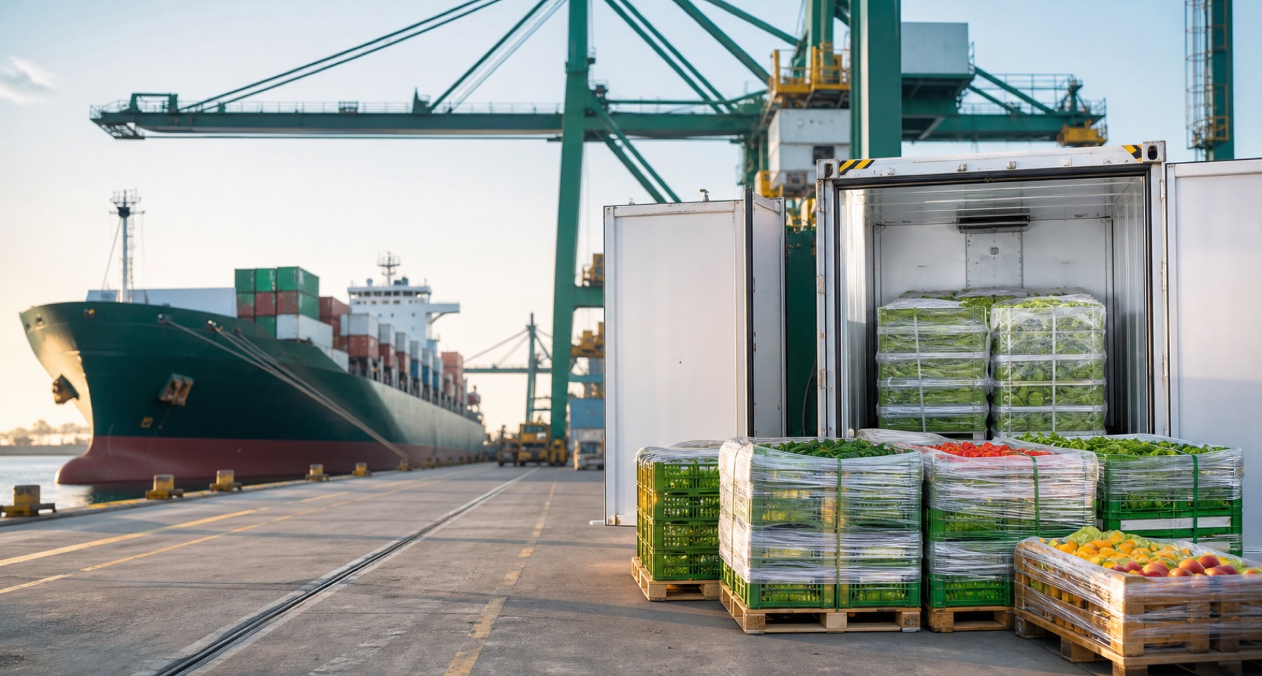 Mercancía preparada para una operación de exportación